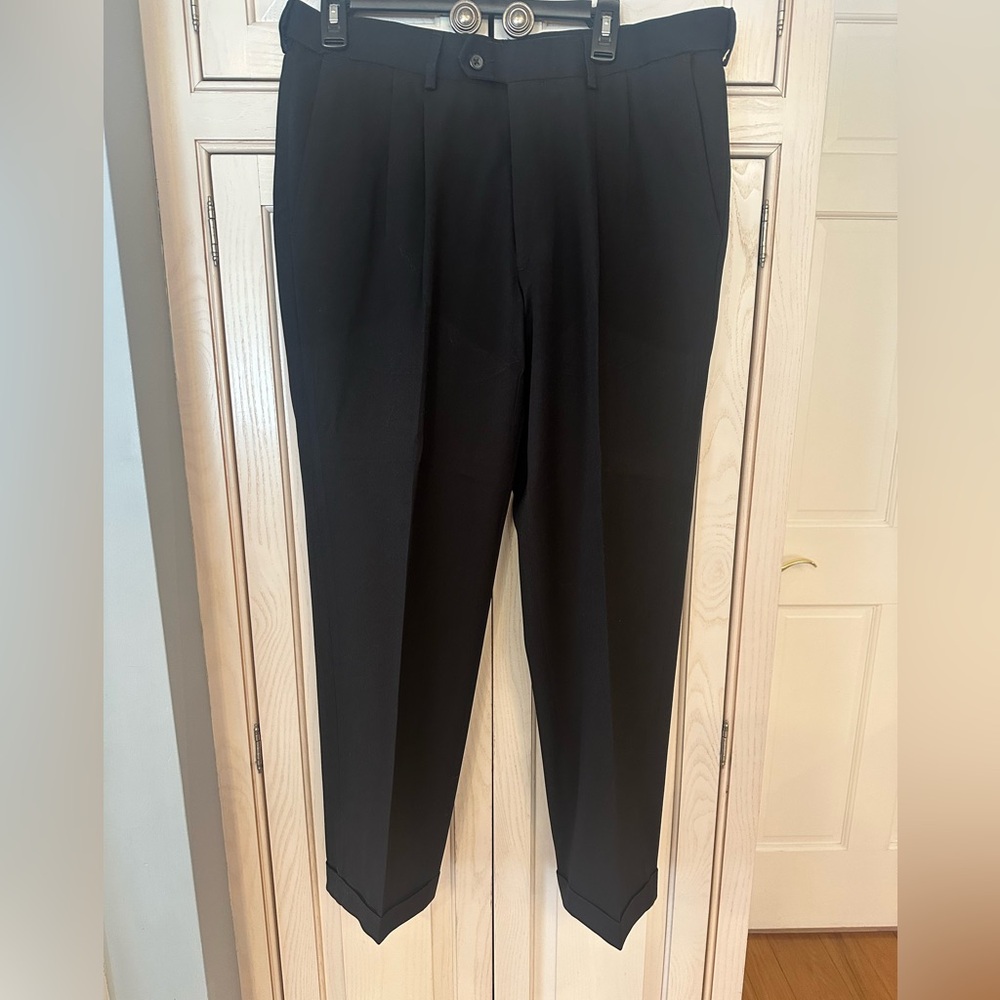 George Brand Men's Black Dress Pants, Size 34x30
